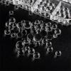 Mixed Size Transparent Round Bead Nail Accessories Bubble Bead Three-Dimensional Nail Bead Charms Nail Art Bead DIY Nails