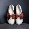 [2025] 2025 Bow Women's Flat-soled Single Shoes Wear Two Casual Soft-soled Shoes with One Pedal