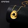 Personalized Gold-Plated Titanium Letter Necklace for Women - Fashionable Clavicle Chain Jewelry