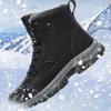 Höst/vinter Herr Varma Bomullsskor Stor Storlek Utomhus Halkfria och Slitstarka Klättrings Vinterstövlar