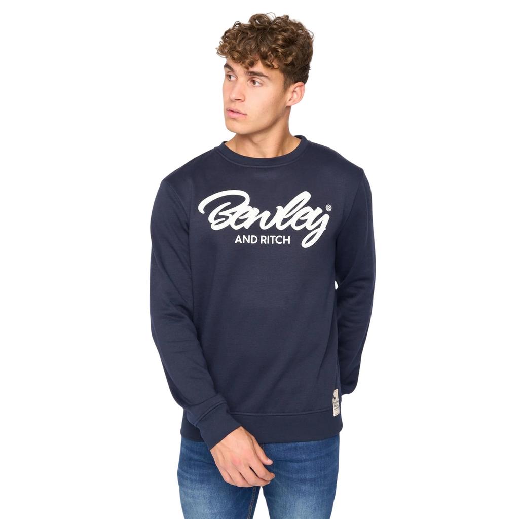 Bewley & Ritch Herr Yardley tröja med rund hals