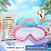 with Earplugs Kids Swimming Goggles Big Frame Swim Glasses  Outdoor Sports Swimming Supplies