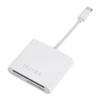 3 in 1 Type-C To SD/TF/CF Memory Card Adapter SD Card Reader Driver Free CF SD TF Compact Camera Card Reader for iPad iPhone 15