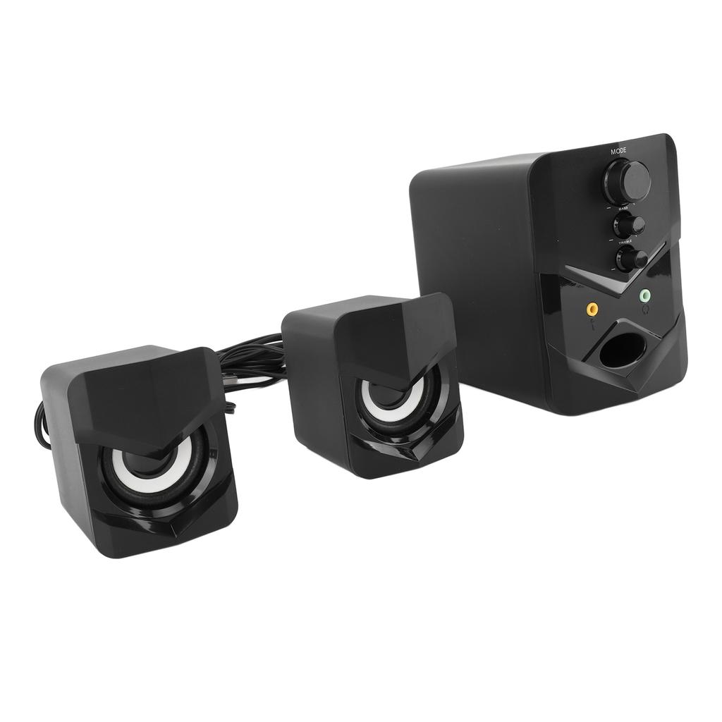 Computer Speakers Universal Wired Desktop Subwoofer Speaker with Bluetooth Function for PC Laptop