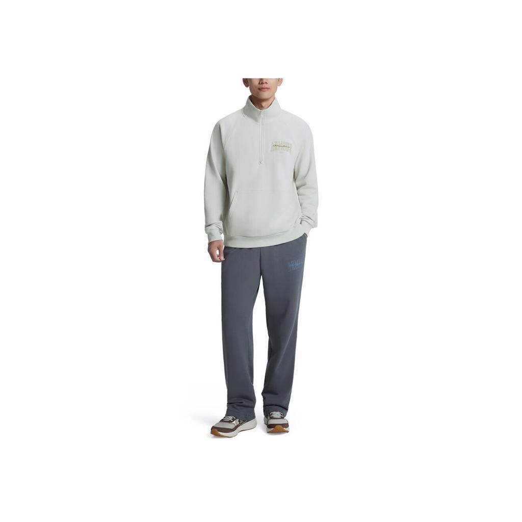 Under Armour EF Loose Stand Collar Simple Long Sleeve Sweatshirt Men Sweatshirt 6010179-110