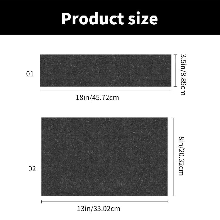 8Pcs Replacement Absorbent Watering  Starting Mat Capillary Mat  Starter Tray Mat For Gardening