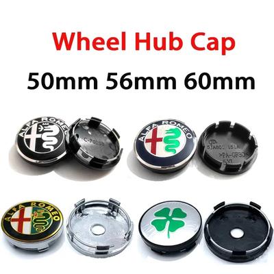 4 Stück 50mm 56mm 60mm Felgen Staubdichte Abdeckung Aufkleber Auto Styling Zubehör Radnabendeckel Abzeichen Logo Emblem Aufkleber