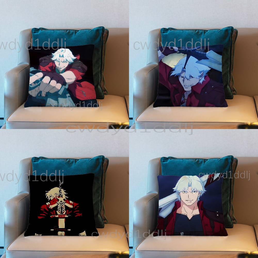 DDevil May Cry Dante Pillow Case Cover Square Sofa With For Pattern Comfortable Cushion suitable Of Room