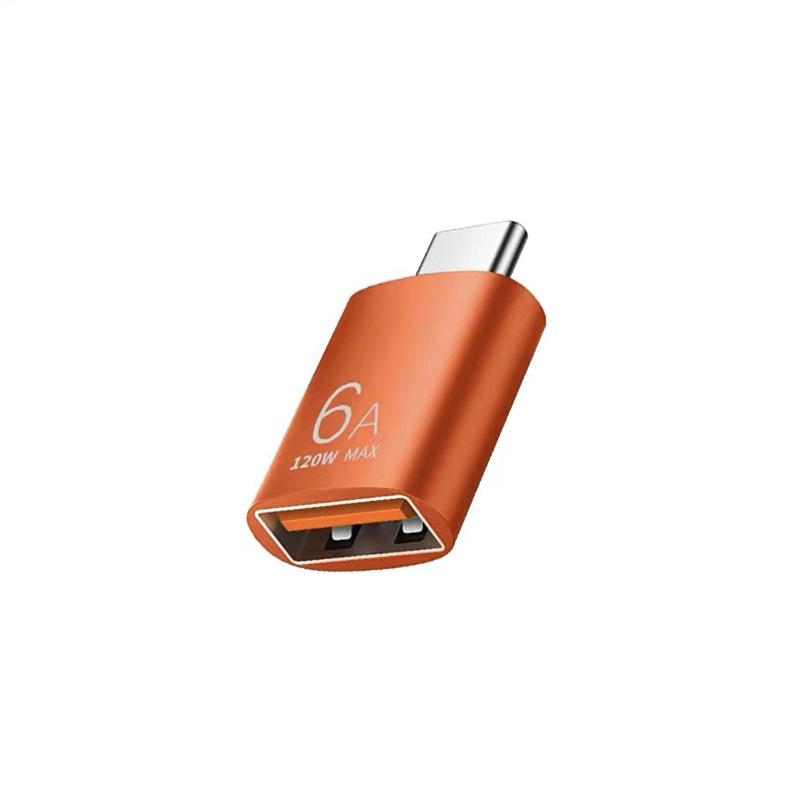 USB To Type-C Adapter: 6A Fast Charging Data Cable, Compatible with Huawei and Apple Devices