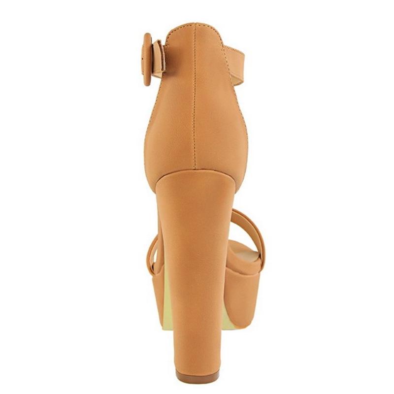 Marke Elegante Sandalen Damen High Heels Pumps Super High Heel 13cm Damen Bankett Sandalen Wasserdichte Plateau Zehensandalen