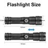 USB Rechargeable LED Flashlights High Lumens Super Bright Tactical Handheld Flash Light Zoomable,Waterproof Emergency Lantern
