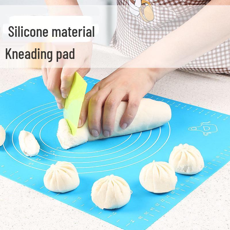 Extra Thick Large Silicone Kneading Mat - High Temp Resistant Baking & Cutting Board