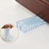 1pc Wedge Doorstops Safe Shock Absorbent Block Reusable Door Handle Stopper Convenient Rubber Anti-collision Doorstops