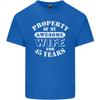 45 Year Wedding Anniversary 45th Funny Wife Unisexs Light Cotton TShirt