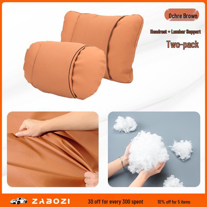 Mercedes-Benz Neck & Lumbar Support Pillow for C-Class, GLC, S-Class, A-Class, GLE, V-Class, EQ