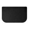 Half Circle Fireplace Mat Made with Fiberglass Silicone for Fireproof Floor Insulation Around Fire Pits and Stoves