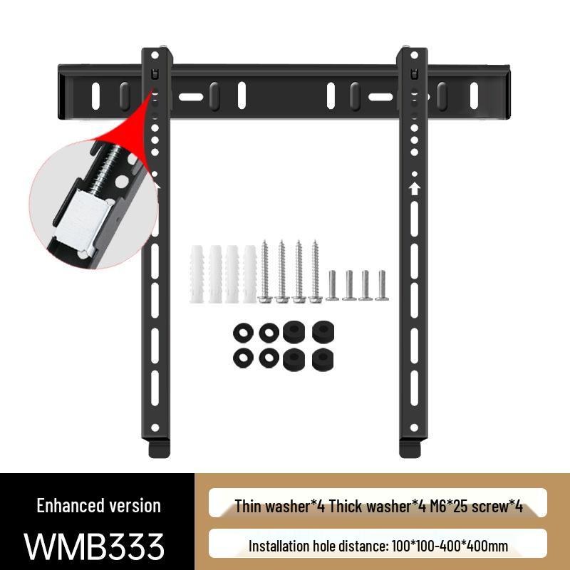 WMB333 Wall TV Mount Bracket for TCL TVs (32"-85")
