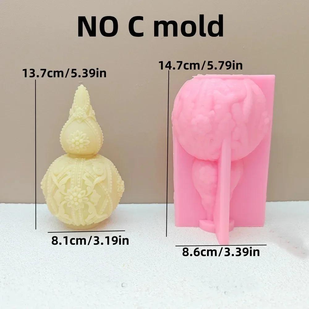 DIY Vase shaped Candle Silicone Mold Geometric Stripe Roman Cylinder Candle Mould Stripe Christmas Tree Cylinder Gypsum Molds