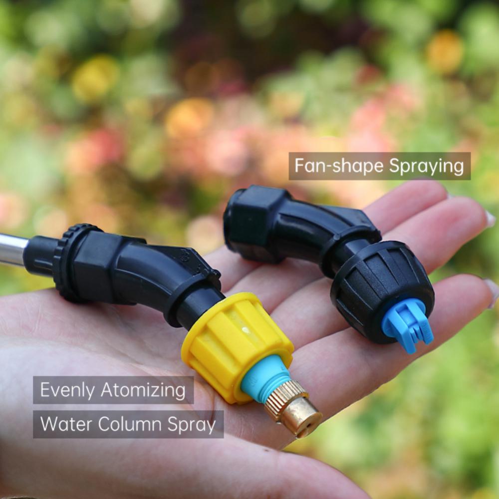 1 buc pulverizator electric, reîncărcabil, duză pentru stropire pentru plante de grădină, pistol portabil reglabil pentru udare, instrumente de irigare a grădinii