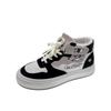 Schwarz-weiße High-Top-Schuhe, neue kleine weiße Schuhe, Damenschuhe, niedliche Studenten-Sport- und Freizeit-Board-Schuhe, vielseitige Damenmodelle von Guochao