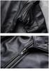 CHEJI Genuine Leather Cowhide Biker Motorcycle Denim Fashionable Jacket, Men's Coat, Jacket, Short, Jacket, Cold-Resistant, Windproof, Thick, Spring,