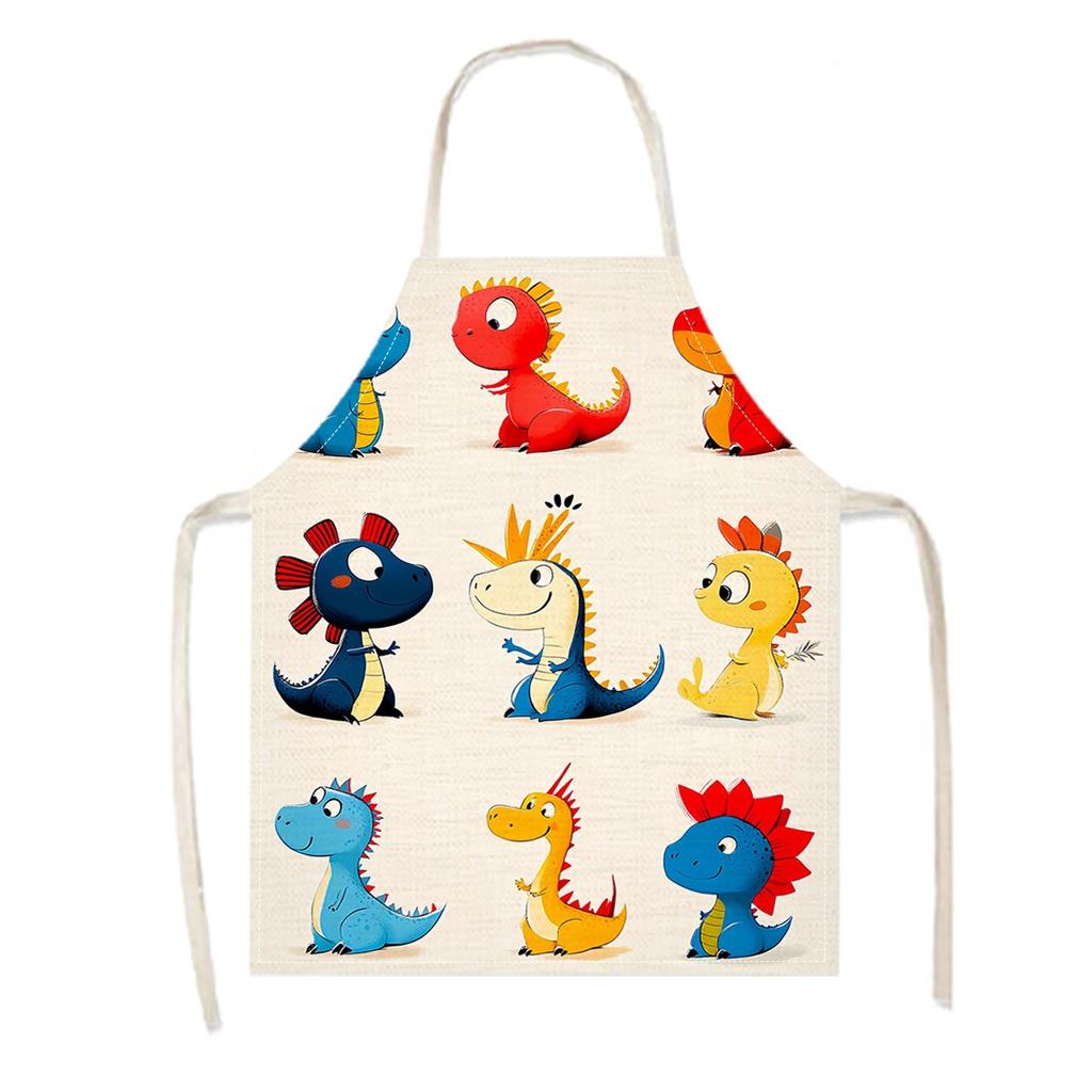 1pc Large Solid Color Background Romantic Heart Pattern Apron, Home Decoration Kitchen Wear, Sleeveless Durable Washable Unisex Cooking Apron,