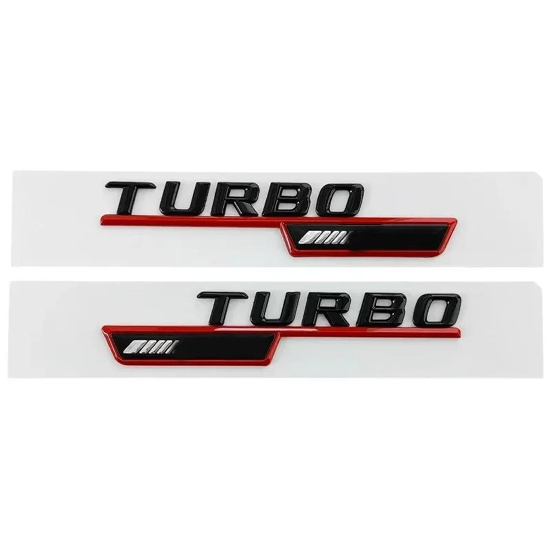 Hot 2025 3D ABS Car Fender Badge For Mercedes BENZ CLA45 GLA45 X156 A45 C117 X247 GLE53 Turbo AMG 4MATIC Emblem Logo Sticker Acc
