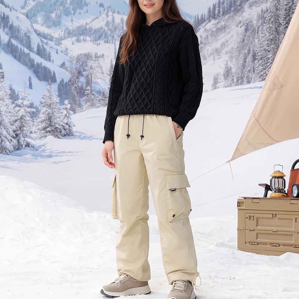 Women's Thick Cotton Ski Pants