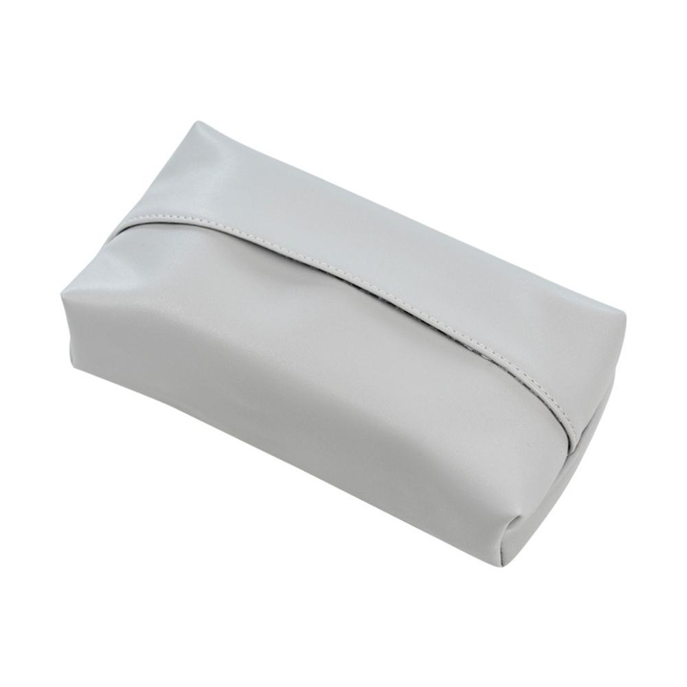 Car Tissue Container PU LeatherTissue Box Cover Multifunctional Desktop Drawer Napkin Holder Household Bathroom Organizadores