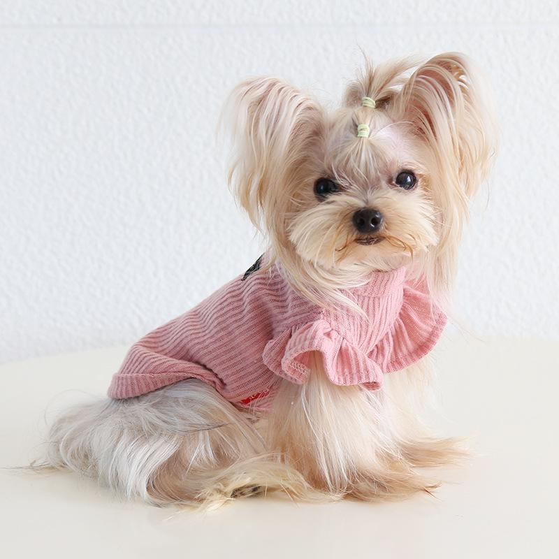

Petstyle 2024 Осень/Зима Рубашка с высоким воротником в рубчик с лацканами и рукавами-крылышками с кошачьим принтом Extra Large