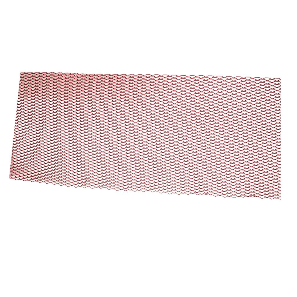 Car Front Center Grid Grille Rhombic Mesh Stable Structure Aluminum Fit for Cars