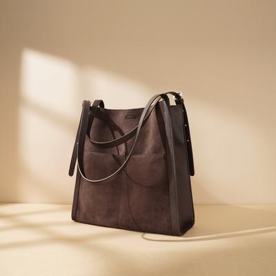 Sac cabas pour femme nouveau tendance grande capacité mat épissure polyvalent navette épaule sac pour femme