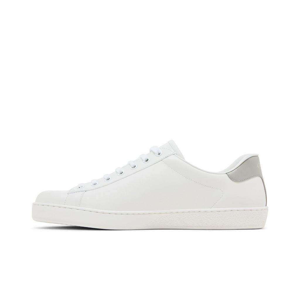 Gucci Donna Ace 'G Intrecciate - Bianco Grigio' (taglie da donna) Scarpe da Skate Bianche / Grigie 598527 AYO70 9094
