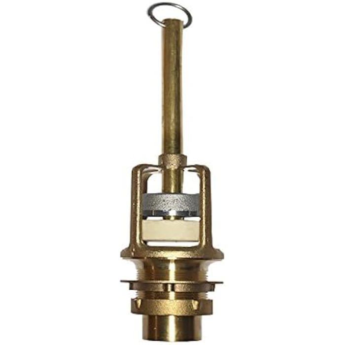 EDM 01277 Toilet Flush Valve with Lead Brass, Gold, 24.5 Cm
