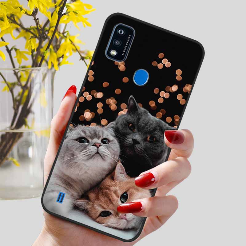 For ZTE Blade A51 Case Lovely TPU Silicone Soft Phone Cover for ZTE Blade A51 / A71 Protect Bumper Cover On BladeA51 A 51 Cute