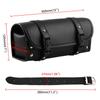 1 Pc Universal Motorcycle Waterproof Tool Bag Leather Travel Pouch Front Luggage Bag for Harley Bobber/Suzuki/Honda/Yamaha