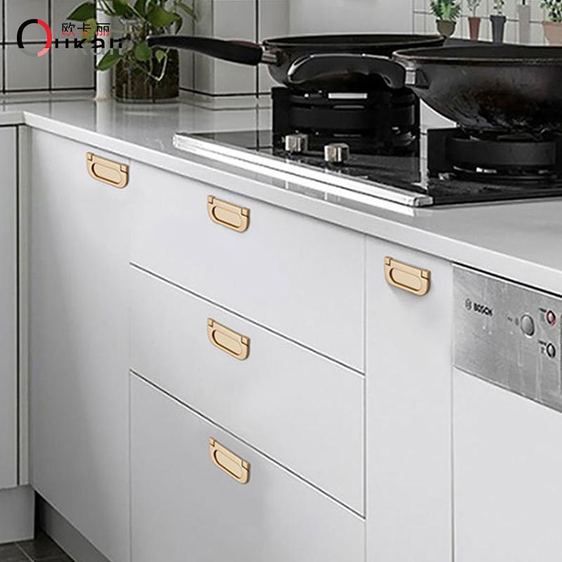 China Modern Zinc Alloy Handles for Cabinet Kitchen Drawers Wardrobes Dressers Bathrooms Living Rooms Outdoors