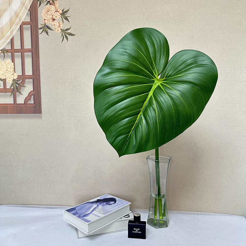 

Simulated Green Plants Large Turtle back Leaves Home Furnishings Hotels Party Decorative Forests Birthdays Weddings Landscaping 1pcs