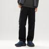 Li Ning Sports Life Collection Comfortable Minimalist Fashion Casual Versatile Soft Fleece Lined Sports Pants Men's AYKVC51-3