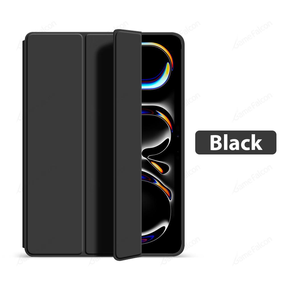 For Ipad Pro 11 2024 M4 Case 4th 3th 2th 1th Gen Flip Trifold Stand Soft TPU Tablet Cases Funda for Ipad Air 11 Cover M2 M3 2025