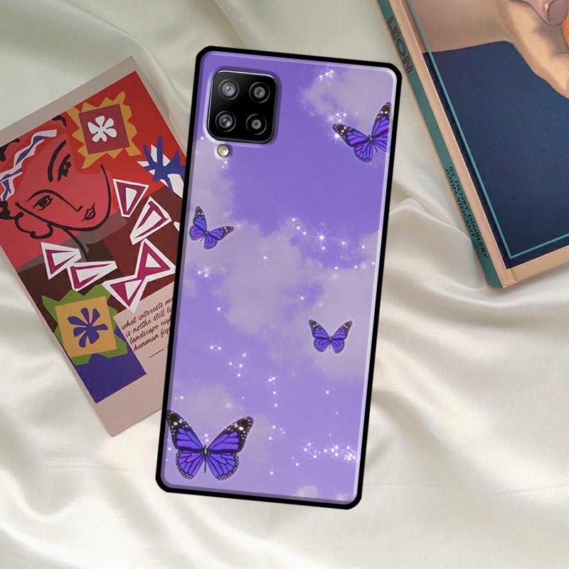 Infinity Auf Lila Hülle Für Samsung Galaxy A56 A36 A06 A13 A53 A32 A12 A22 A52 A35 A26 A16 A55 A15 A54 A34 A14