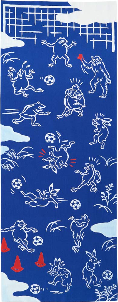 

Miyamoto Kenema Tenugui 35 x 90cm 50082 Chū-dyed (Soccer)