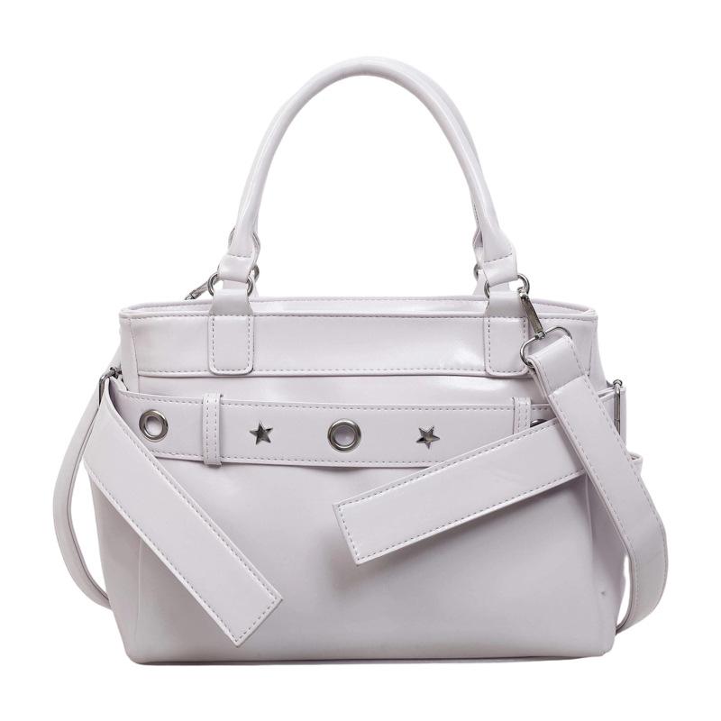 PU Tote Bag Women Fashion Handbag with Star Detailing Crossbody Shoulder Bag for Daily Use розовый 2190₽