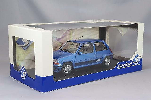 SOLID O Renault 5 GT Turbo 1989 Blue 1/18 Mk.2