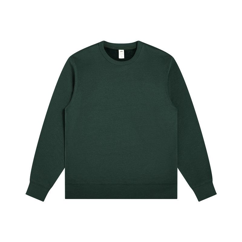 Men's Oversize 400g Velvet Thickened Hoodie, Round Neck, Loose Fit, Plus Size 200 Jin, Winter