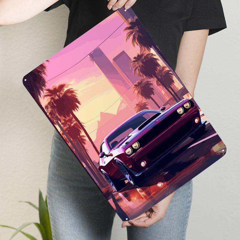 

Dodge Challenger Demon 170 Metal Signs Car Poster Room Ornaments Custom Tinplate Sign for Wall Art Decoration Vintage Home Decor 20x30cm（7.8x11.8inch）