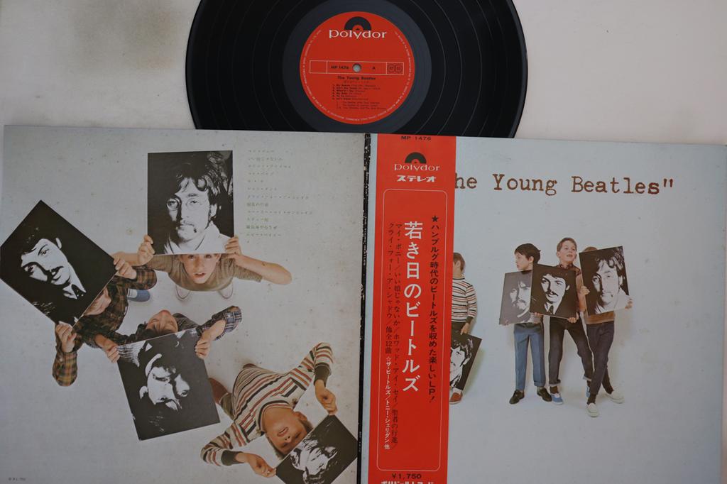 LP Record BEATLES - Young Beatles MP1476 POLYDOR 1970 Japan Obi Rock Used