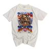 Vintage 90er NBA Detroit Pistons Grafik T-Shirt Weiß (M)