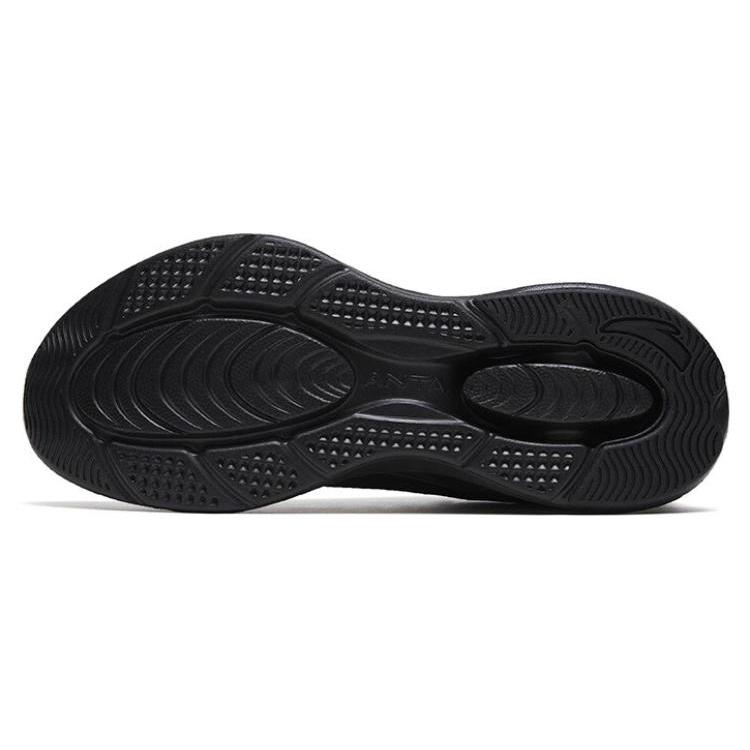 New Anta Energy Ring Cushioning Anti-Slip And Wear-Resistant Breathable Rebound Low-Top Running Shoes Men's Black 112315575-2