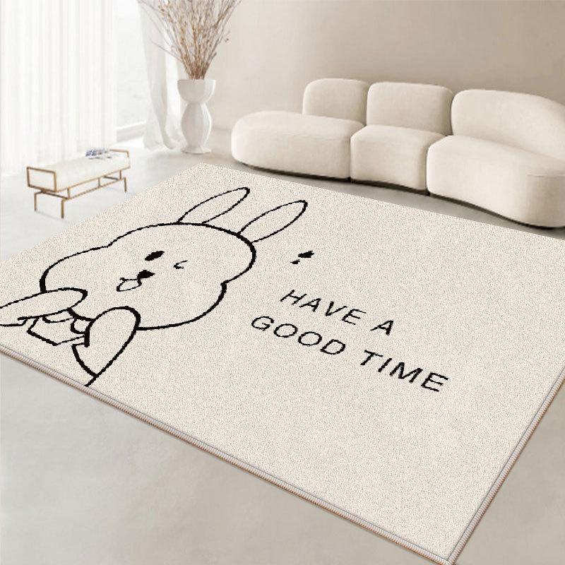 Premium Non-Slip Imitation Cashmere Carpet for Living Room and Bedroom